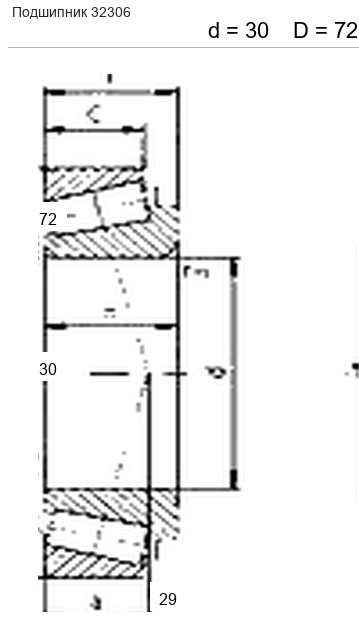 Подшипник 6-27606 АШ2