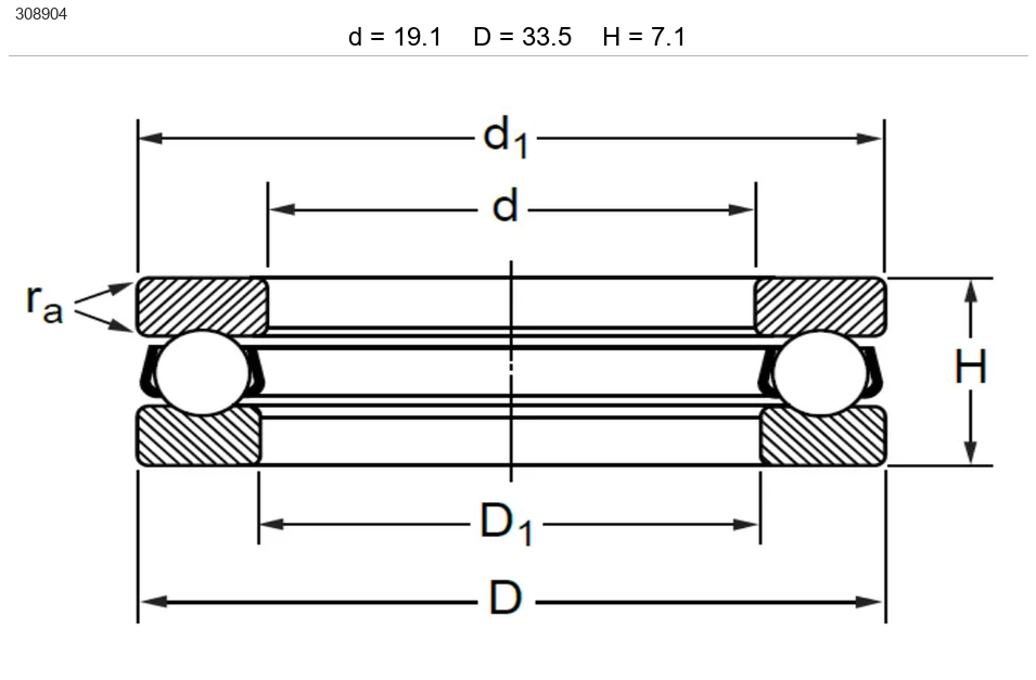 Подшипник EW3/4