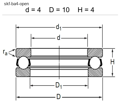 Подшипник BA4
