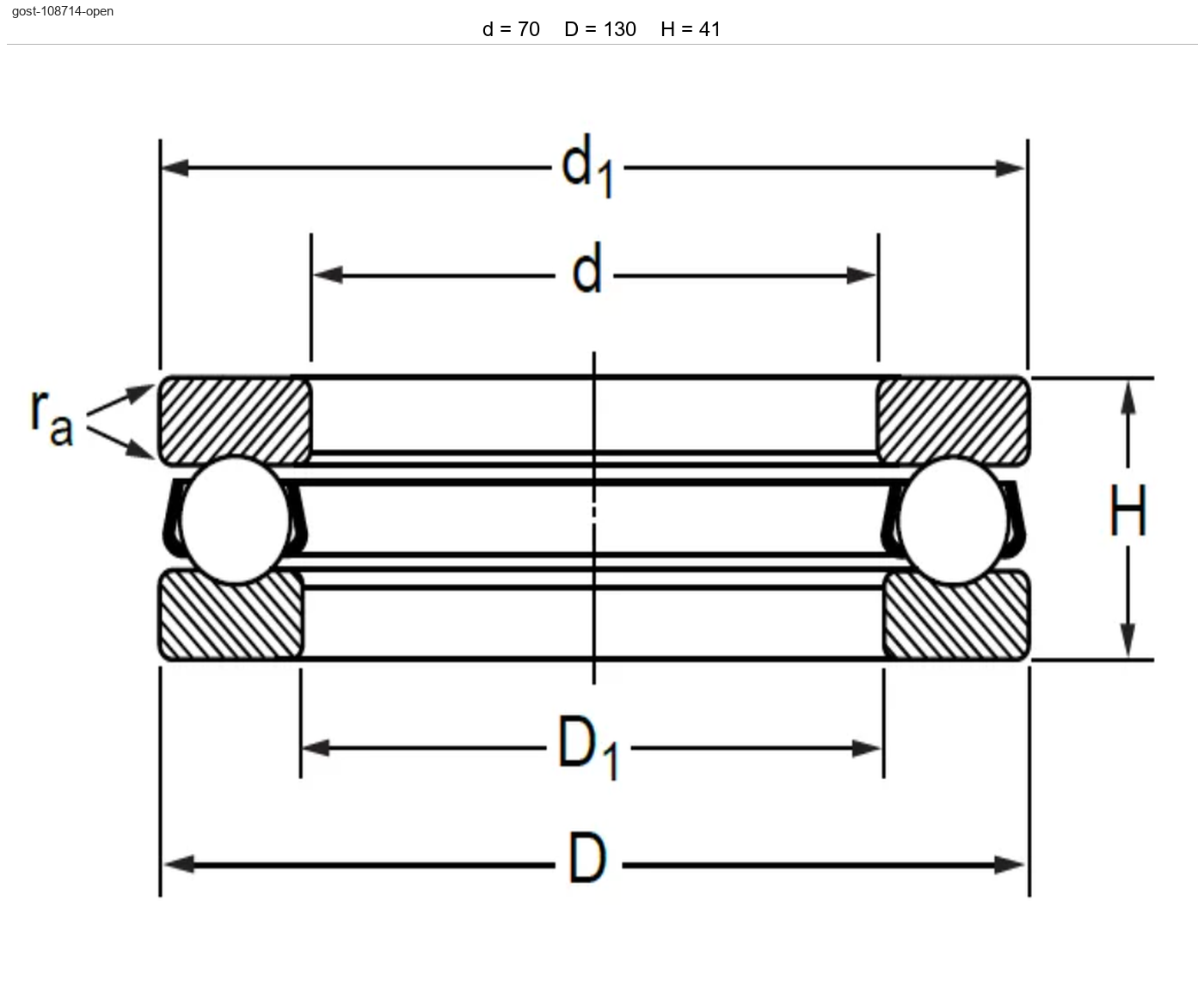 Подшипник 108714